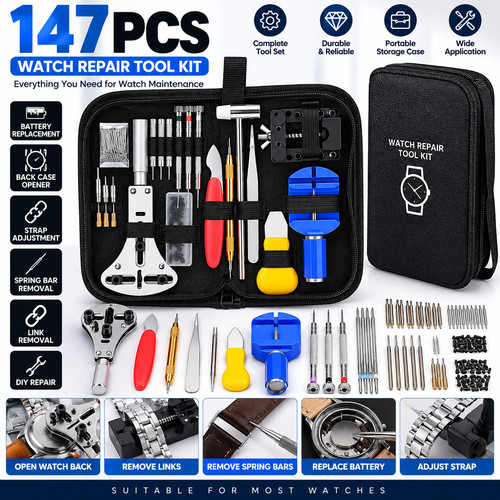 147pcs watch repair - 147pcs, tool