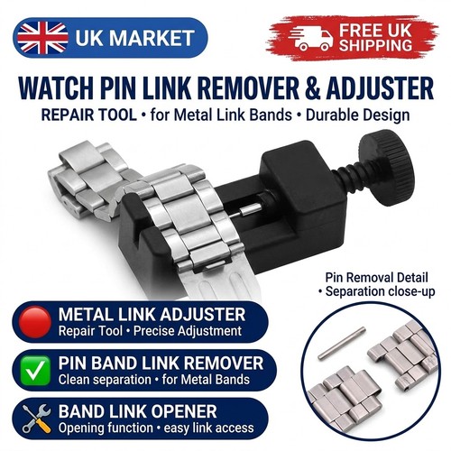 Top metal adjustable - metal, watch