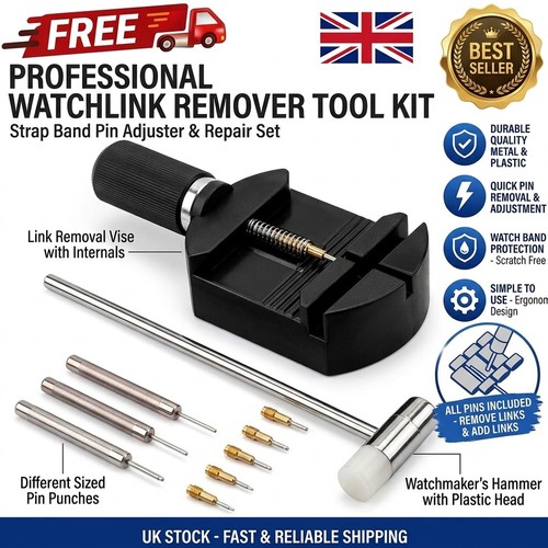 Watch link remover tool kit - remover,